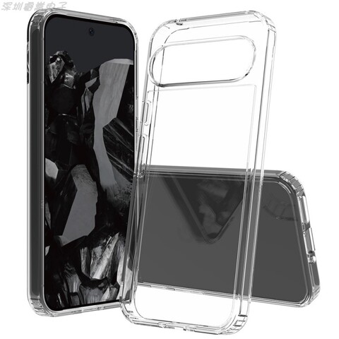 Transparent Clear Acrylic Scratch Of Anti Scratch Resistant 9, 9 Pro, 9 Pro XL Google Pixel Phone Case