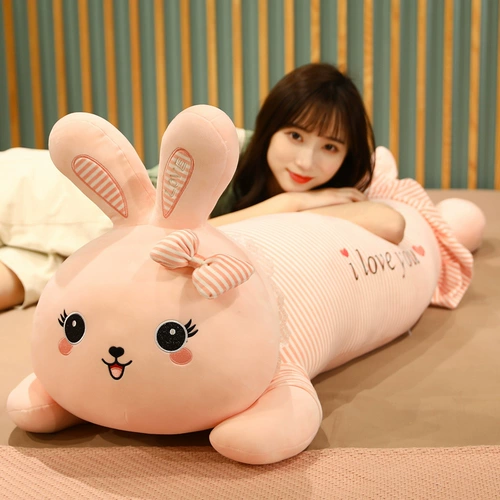 Плюшевая милая игрушка, кролик, подушка для сна, кукла, подарок на день рождения