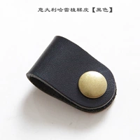 Черный, кожаный, воловья кожа