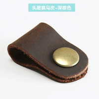 Коричневый, кожаный, воловья кожа