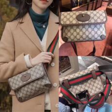 чемодан 明星同款 男士虎头帆布胸腰包复古驰名女单肩斜跨马蒙相机酒神包