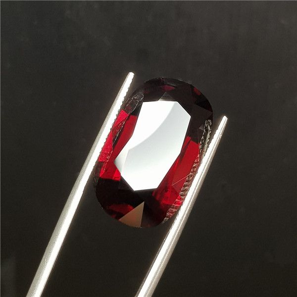 Натуральный красный турмалиновый драгоценный камень для кольца, кольцо, подвеска