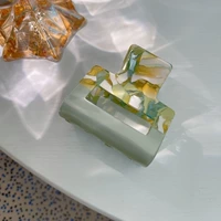 Квадратная заколка-крабик, 5 см