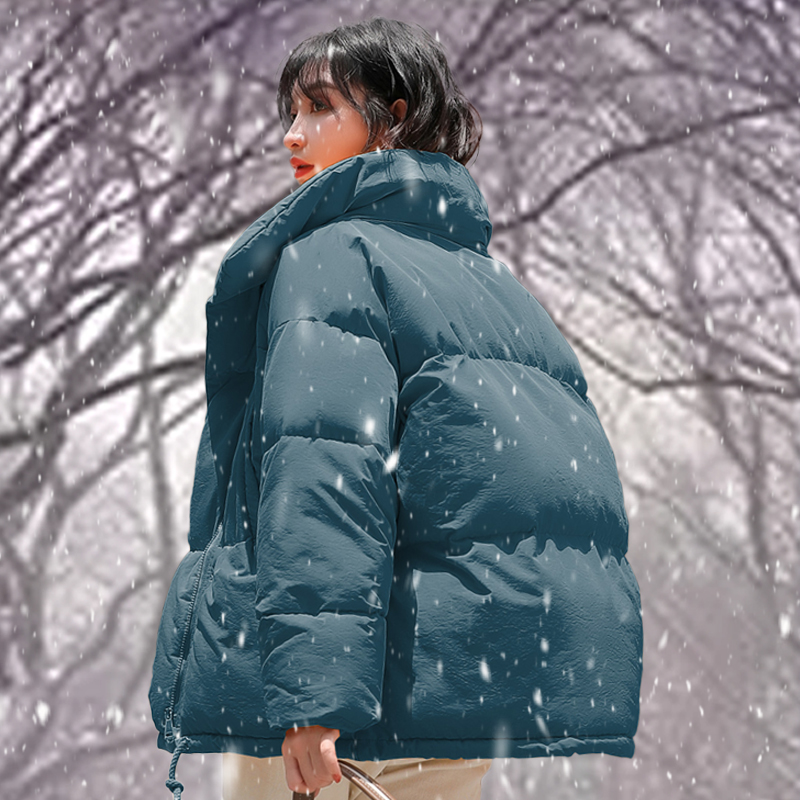 冬季外套加厚羽绒棉服棉袄2018新款ins面包服女短款蓬蓬学生韩版