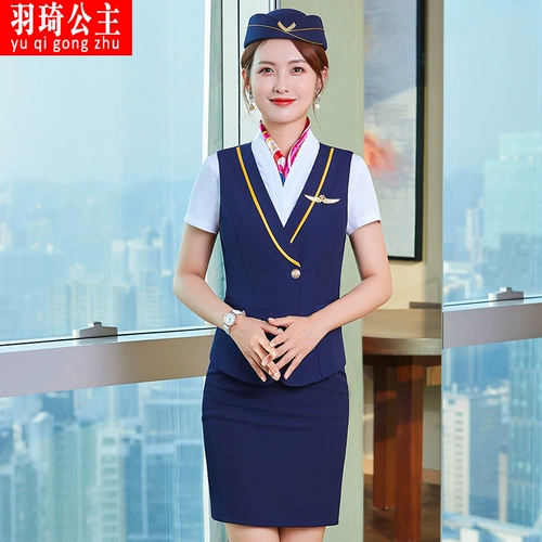 Летняя униформа, элитный комплект для отеля для работы, для салонов красоты