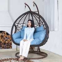 [Цвет зерна волны] Обновление двойного двойного полюса жирного шрифта [Отправить ковер Cushion]-