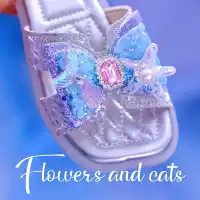 Silver Blue-Starfish-Slote обувь [популярность горячая распродажа]