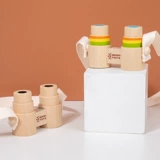 Деревянный портативный телескоп, маленькая дорожная лупа, игрушка, наука и технология