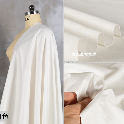 taobao agent Off-white one-sided soft matte velvet faux leather suede suede suede fabric clothing handmade DIY fabric