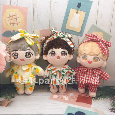 taobao agent Pijama, headband, set, doll, clothing, hair accessory, 20cm, 20cm