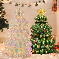 Crystal + Трехмерная большая рождественская елка + огни [Отправить воздушный насос]
