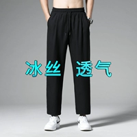 Ледовый шелк прямой черный 【упругая модель】