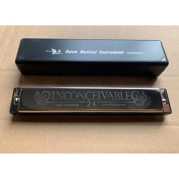 Лебедь, музыкальная медная губная гармошка для начинающих из нержавеющей стали