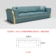 Mỹ kết hợp ánh sáng hiện đại kết hợp sofa sang trọng Hồng Kông phòng khách Ý căn hộ nhỏ góc sofa da - Ghế sô pha