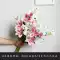 Vải cảm nhận bằng tay mô phỏng hoa huệ trên Internet nổi tiếng phổ biến hoa khô giả phong cách châu Âu trang trí bó hoa phòng khách hoa hồng trang trí hoa hồng giả giá rẻ Cây hoa trang trí