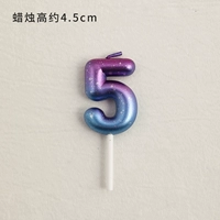 Galaxy Galaxy Blue Purple Candle/номер 5 [обновление не бросит краску]