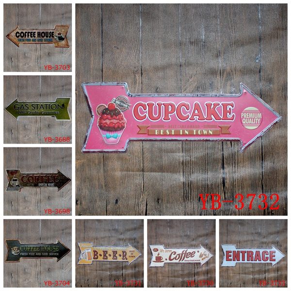 Стрелка иностранец железный лист рисование новые товары метоп ретро домой промышленность страна Лопаться американский Пакет