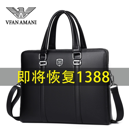 Armani, вместительная и большая сумка на одно плечо, из натуральной кожи