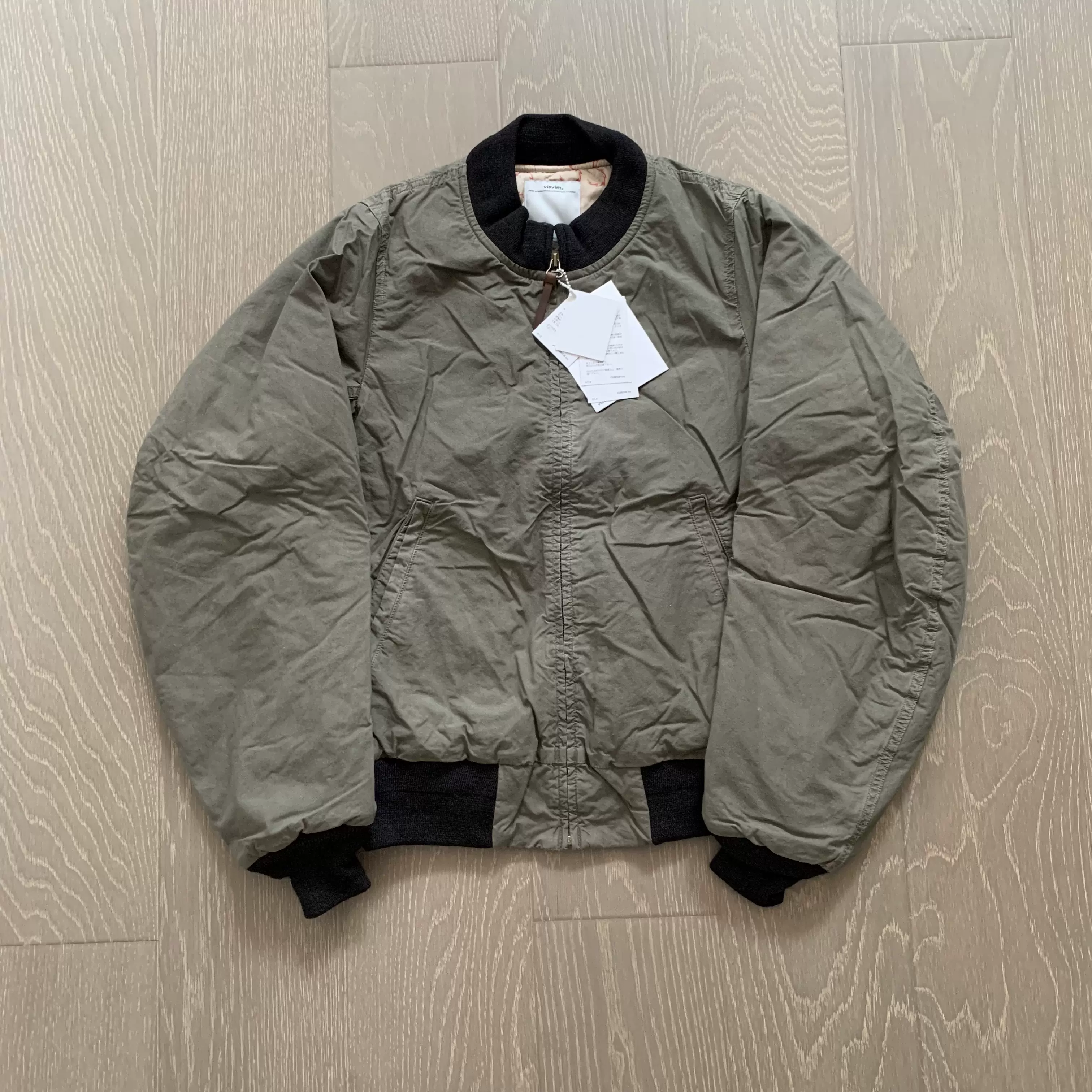 16AW visvim THORSON JKT 1 MA-1 泥染め S ジャケット/アウター 特売