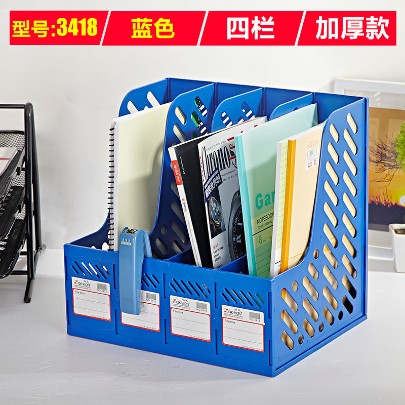 [USD 8.02] Metal File Shelves Racks Desktop File Columns Organizer