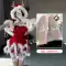 Lễ Hội Cosplay Chú Thỏ Bé Gái Thỏ Trang Phục Đồng Nhất Gợi Cảm Internet Người Nổi Tiếng Mỏ Neo Đeo Chéo Cos Trang Phục Váy Giáng Sinh Đồ ngủ thỏ sexy tay thỏ cosplay 