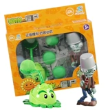 DJI, оригинальные растения против зомби, игрушка, комплект для мальчиков, кукла, полный комплект