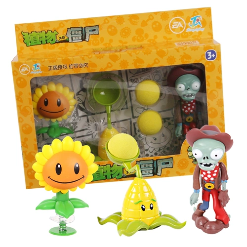 DJI, оригинальные растения против зомби, игрушка, комплект для мальчиков, кукла, полный комплект
