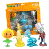 DJI, оригинальные растения против зомби, игрушка, комплект для мальчиков, кукла, полный комплект