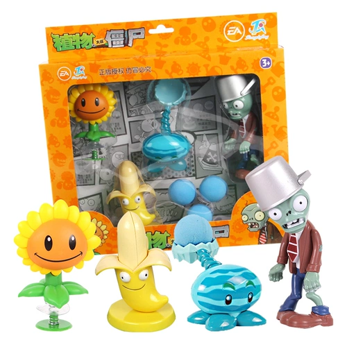 DJI, оригинальные растения против зомби, игрушка, комплект для мальчиков, кукла, полный комплект