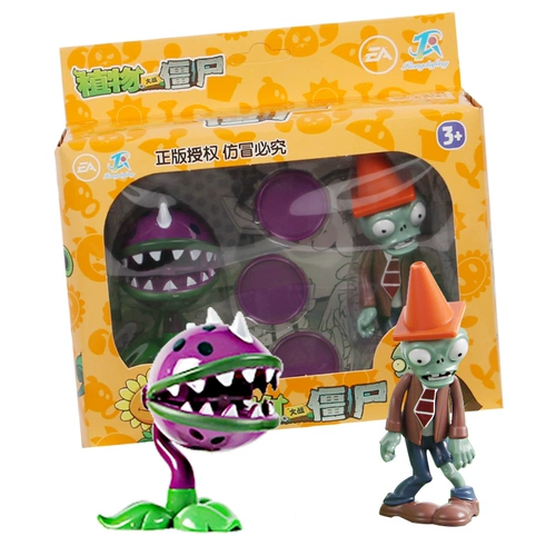 DJI, оригинальные растения против зомби, игрушка, комплект для мальчиков, кукла, полный комплект