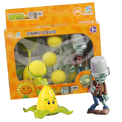 DJI, оригинальные растения против зомби, игрушка, комплект для мальчиков, кукла, полный комплект