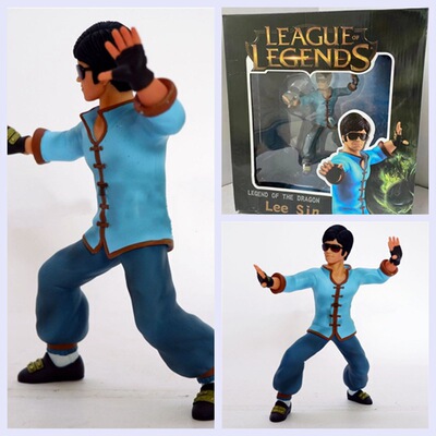 taobao agent Bruce Lee Bruce Lee 1/8 Comprehensive Fighting Father's Model Box Installation Swing Decoration