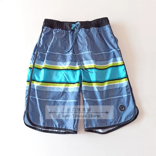 Пляжные штаны, ткань, шнурок на талию, 6-18 лет, подходит для подростков