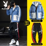 Playboy, куртка, пуховик с пухом, осенний демисезонный комплект, 2019