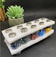 10 смешанных пластиковых ядер