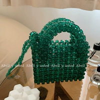 Изумрудный пакет материала из изумруда