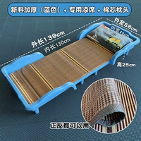 Синий коврик, подушка, увеличенная толщина