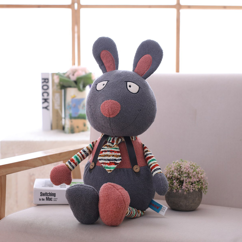 Cool RabbitHowitzer Cool  lovely elephant rabbit mouse Plush toys Doll a birthday present doll give people gift