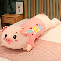 Розовая свинья-