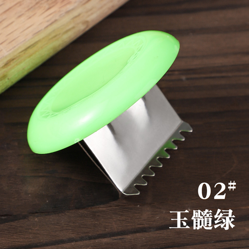 Cutting hand -cooked handwater knife knife cap Creative kitchen knives shelf chopped meat chopped fish chop bone auxiliary artifact (1627207:28335:sort by color:02#Chalscedi green)