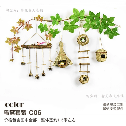 Симуляция попугая перо птичьи украшения пена фальшивые воробья реквизит птиц в садоводстве рождественский гнездо