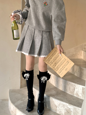 taobao agent CNORAHK niche four seasons mid -season socks princess socks, bowls, girl heart sweet girl college wind socks
