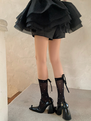 taobao agent CNORAHK niche small little bit of versatile pile of socks, bolds, girly girl middle socks children