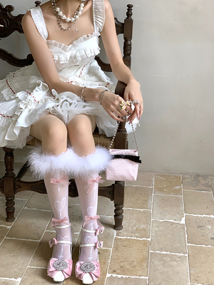 taobao agent Japanese lace black sexy socks, Lolita style