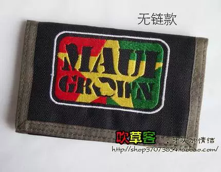 [Дует Cao Passenger] Ямайка Гай Гуни Rggae Hip -Hop Skateboard Красный и желто -зеленый панк -панк -панк внешняя сумка