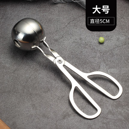 304 stainless steel meatball maker mold kitchen meatball maker household meatball frying tool