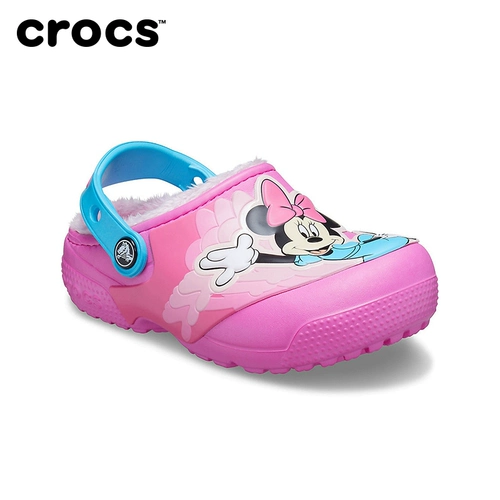 Crocs, утепленные кроксы, детские удерживающие тепло комнатные тапочки, подходят для дома