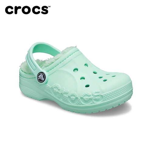 Crocs, детские кроксы, утепленные тапочки в стиле Crocs