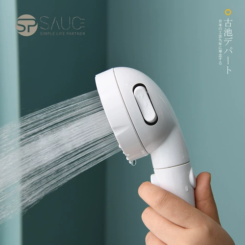 Японская душевая головка SP Три передачи может отрегулировать большую выпускную панель с наддувом, водонагреватель ванной комнаты, купание, купание, купание