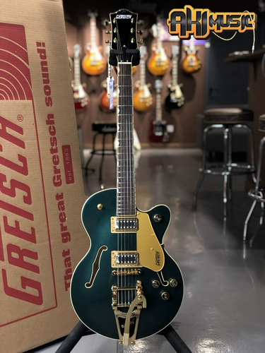Пекин Qiuyin Gretsch G5655TG Jazz Sir Punk Punk Rock Rock Half -Hollow Double -Guark Guitar